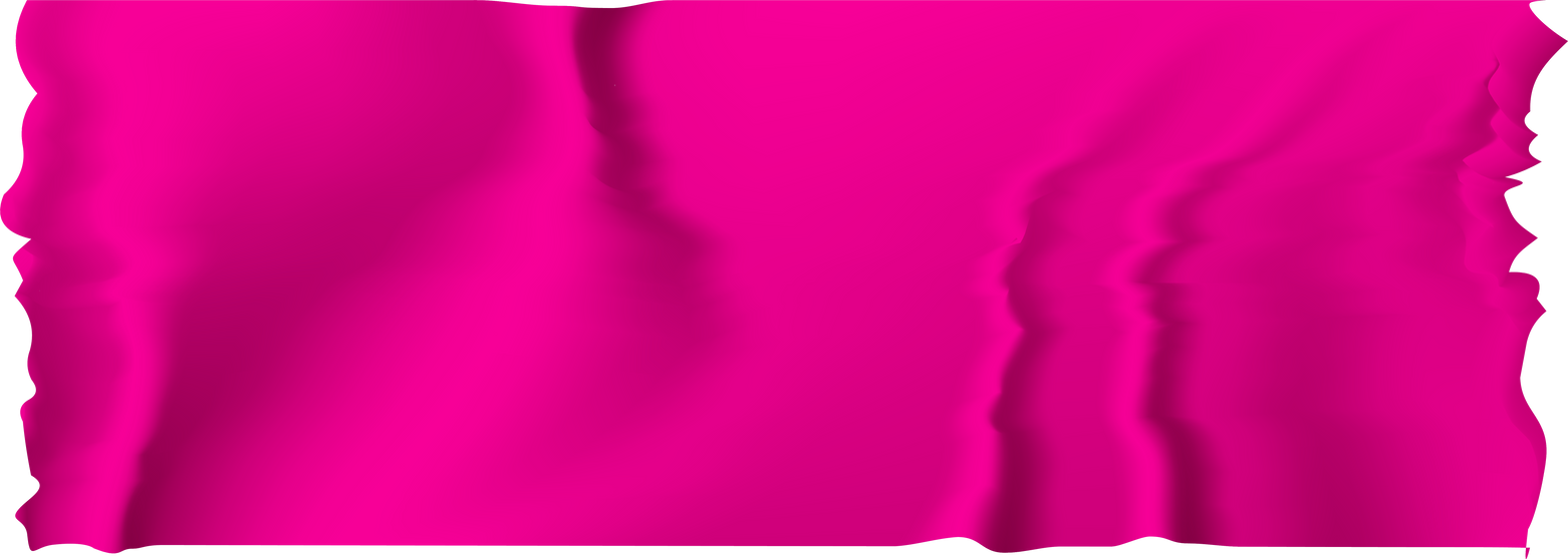 pink tear tape sticker
